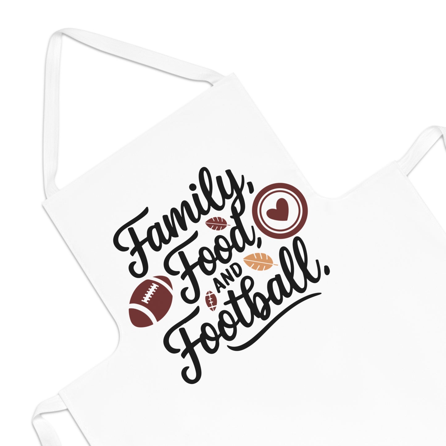 Food Family and Football-White