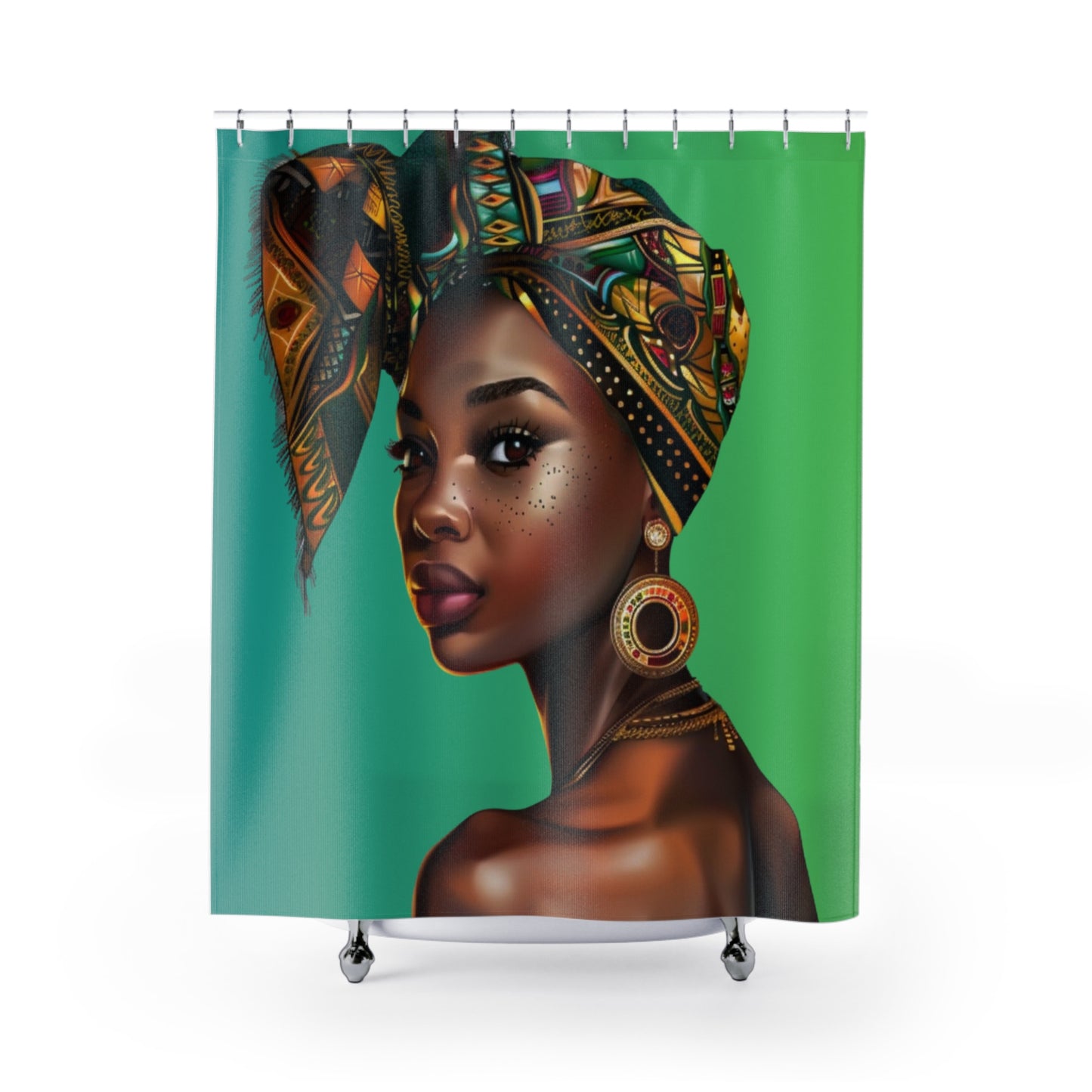 Queen 5-Shower Curtains