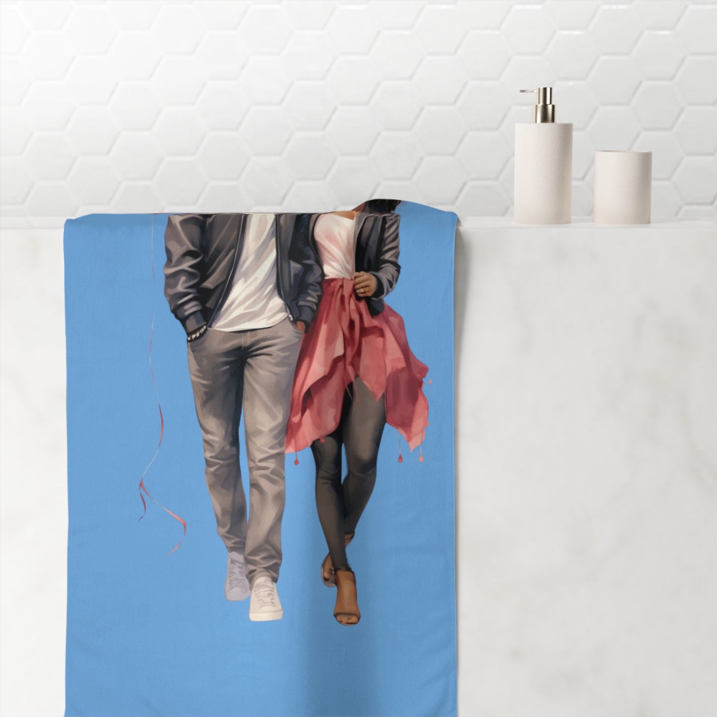 Love Stroll-2-Mink-Cotton Towel