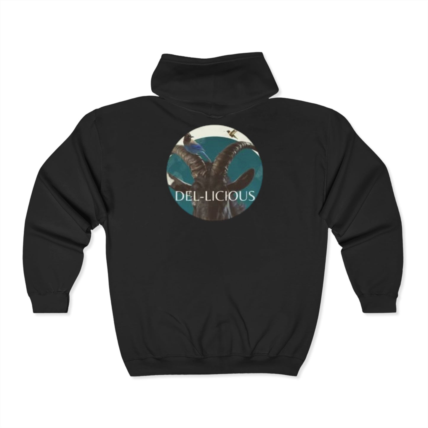 Del-licious Unisex Full Zip Hoodie