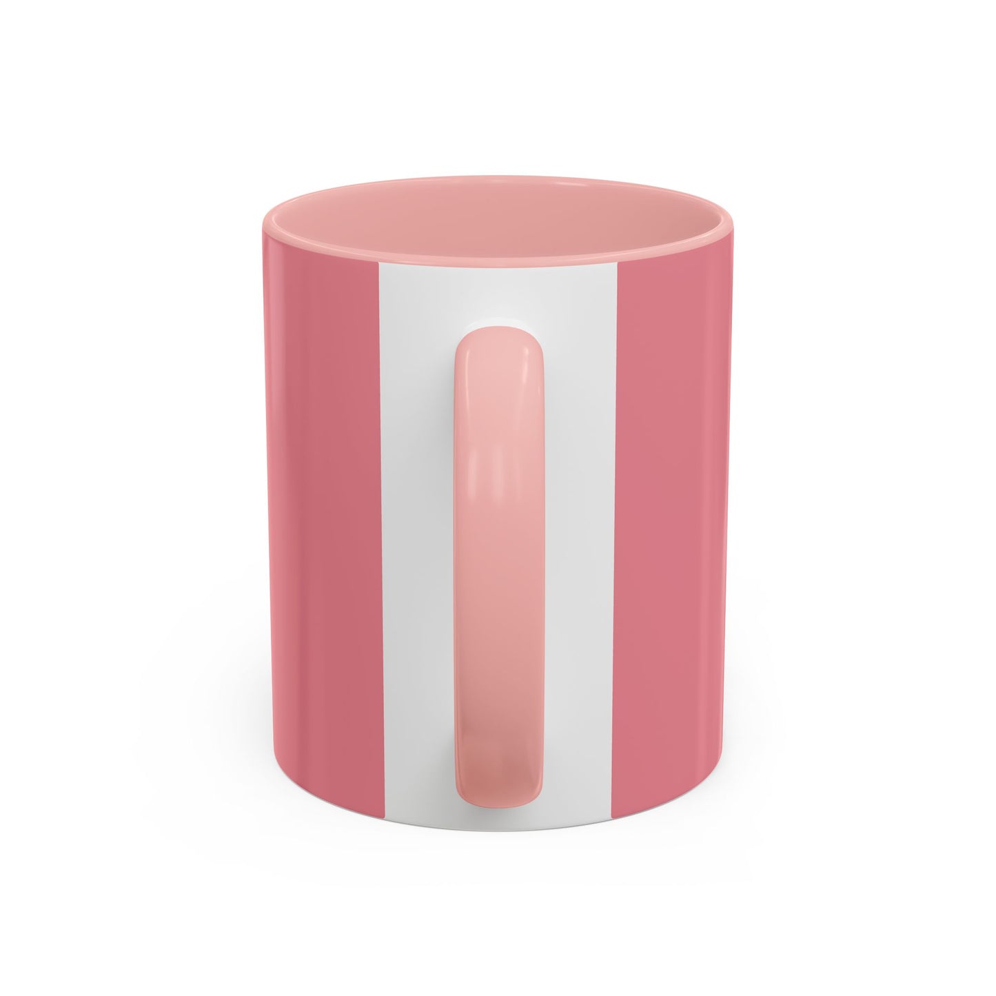 Bougie Mama Coffee Mug – Pink Accent 11/15oz, Gold Script Mom Gift