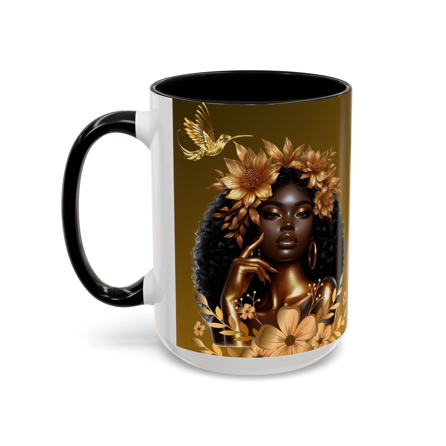 Queen Hummingbird 11 & 15oz coffee mug
