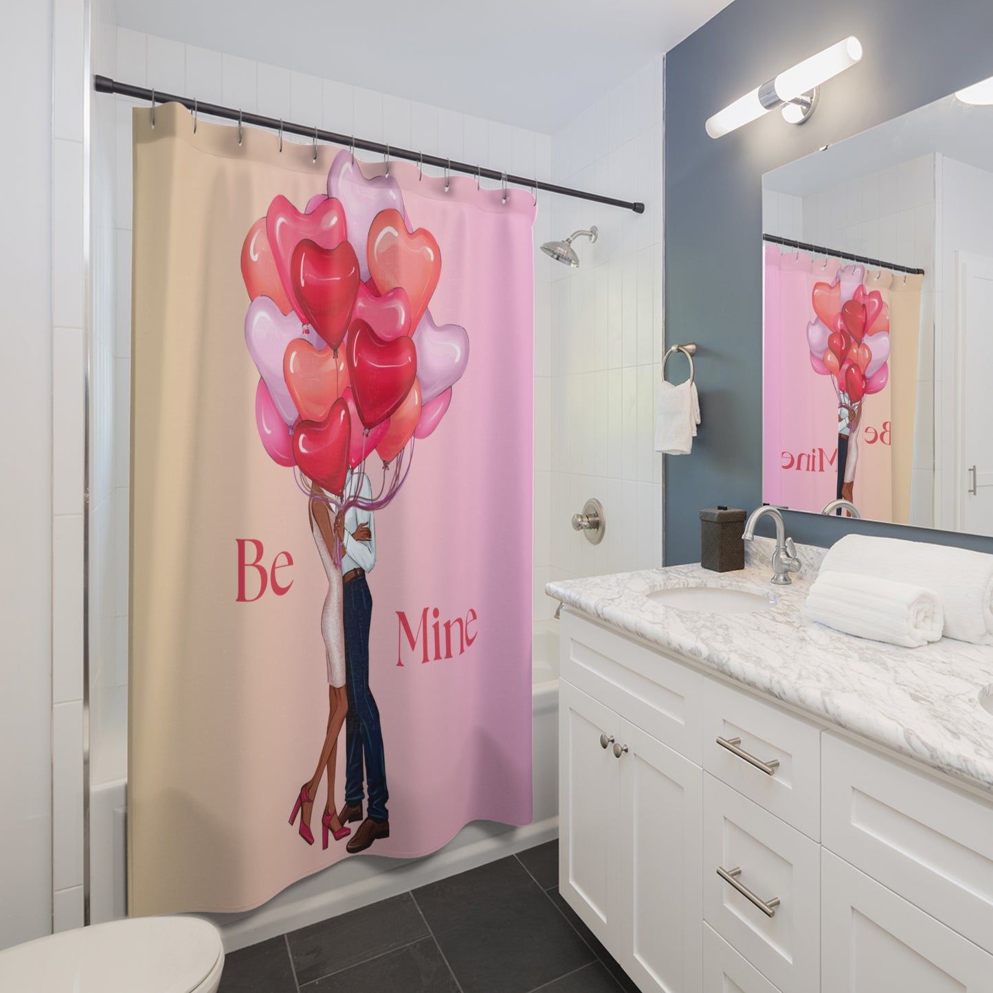 Be Mine-Shower Curtains