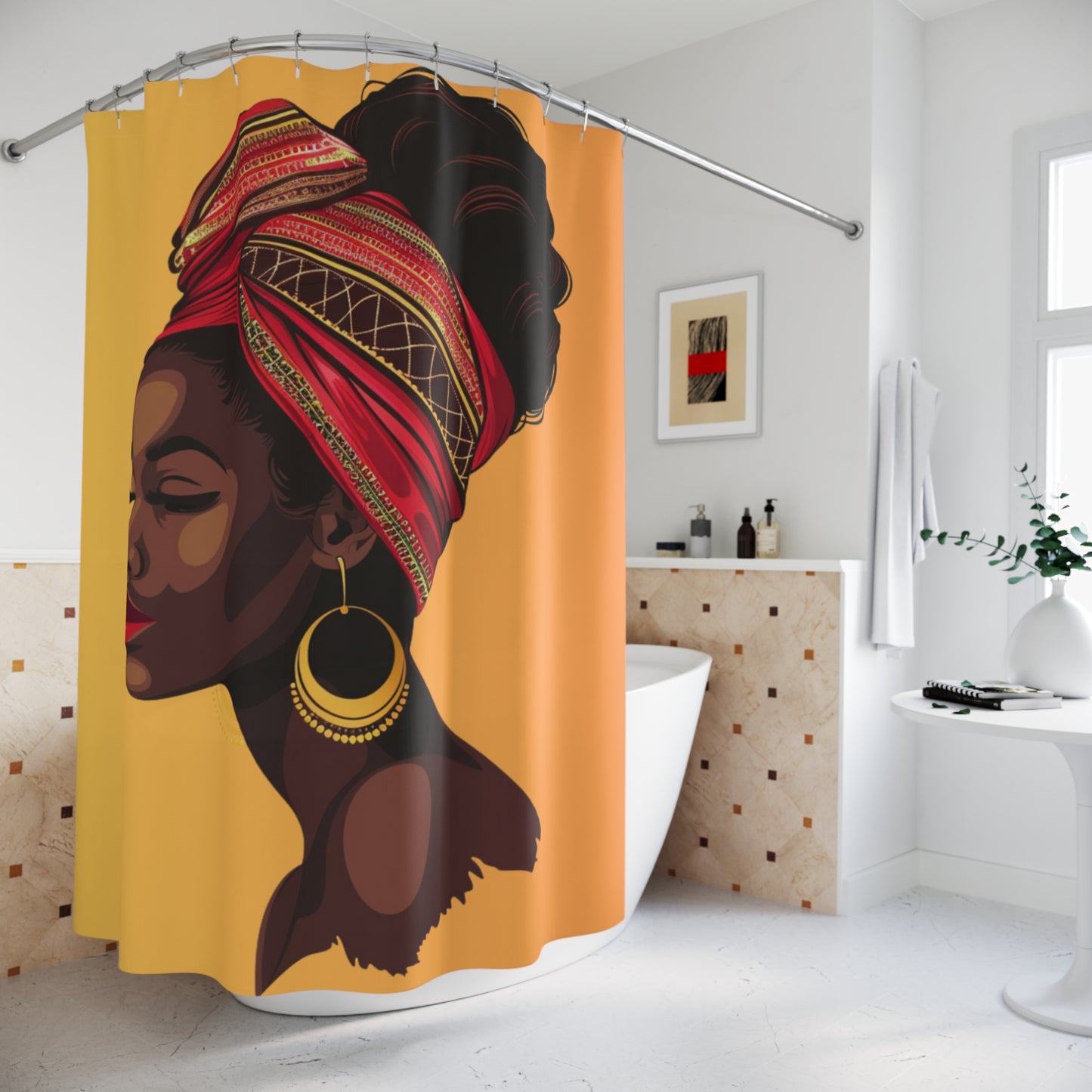 Queen 9-Shower Curtains
