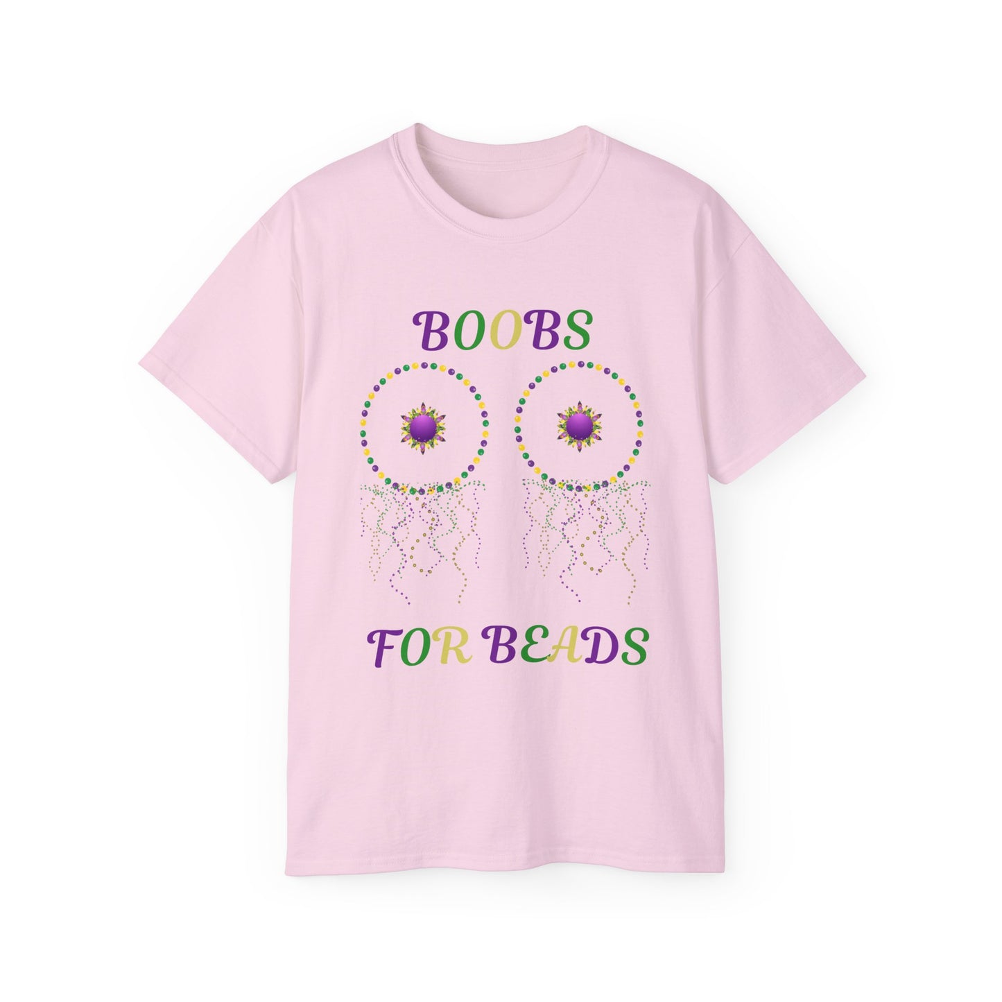 Boobs for Beads Tee-1