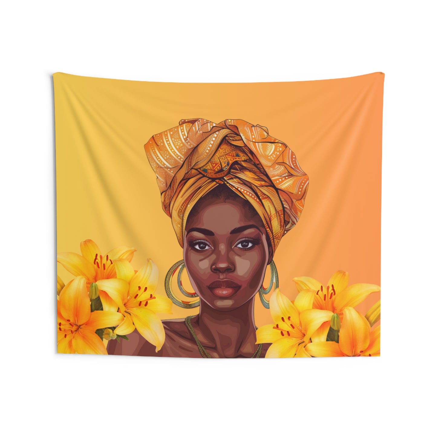 Queen Lilly Indoor Wall Tapestry