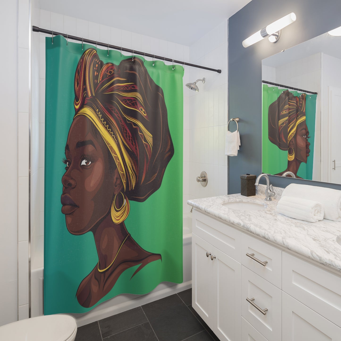 Queen 15-Shower Curtains