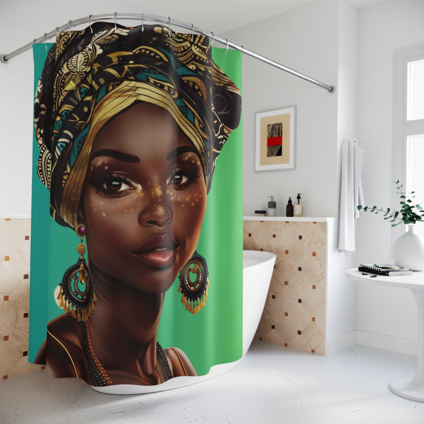 Queen 1-Shower Curtains