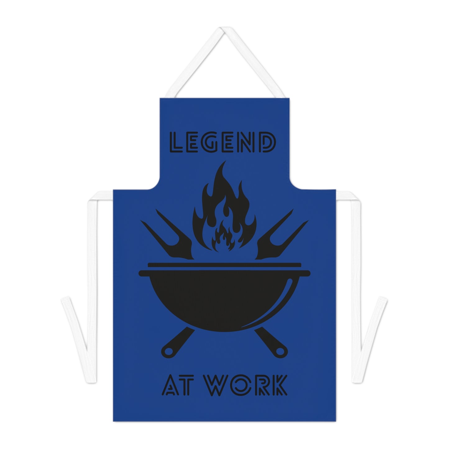 Legend at Work Adult Apron Dk Blue-Black