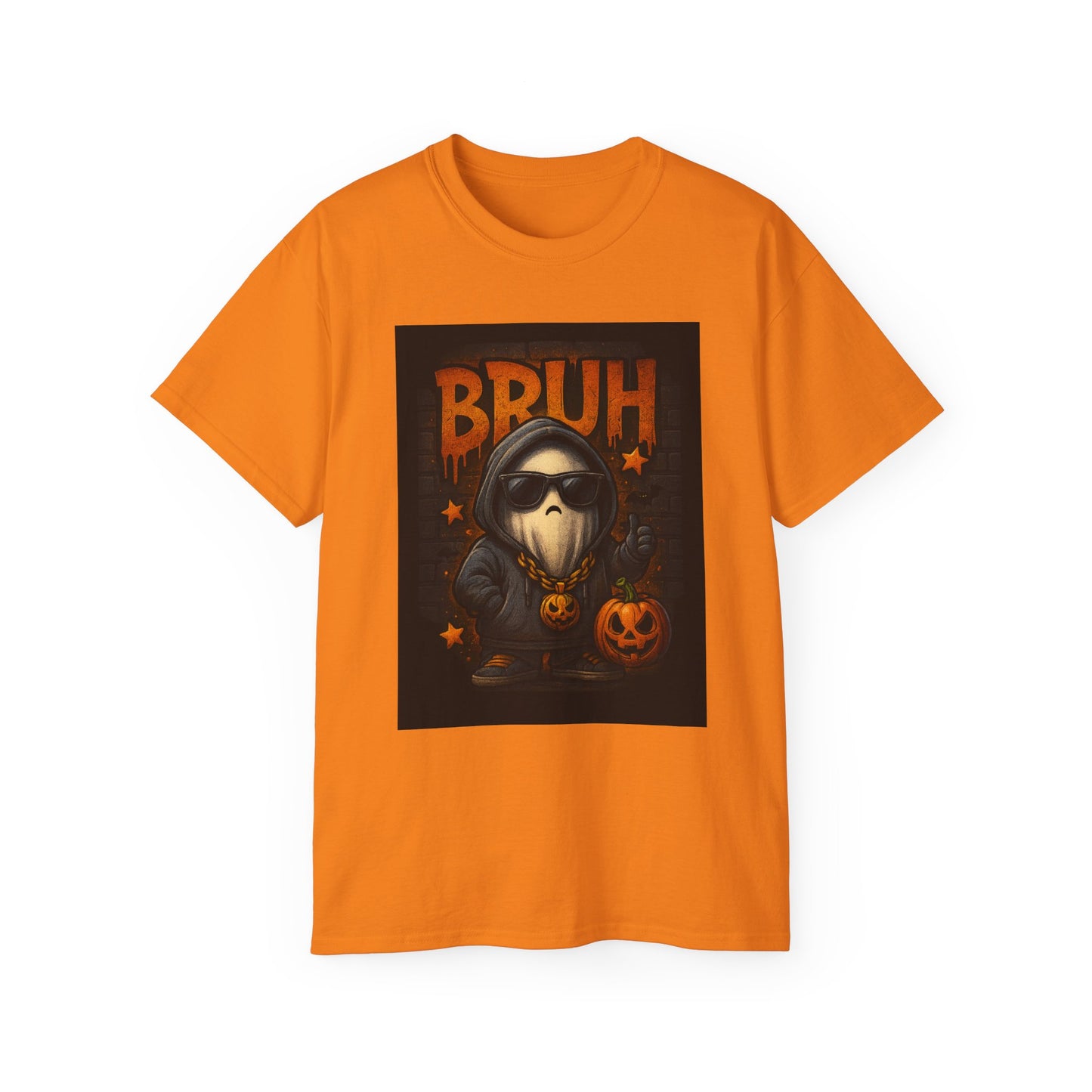 Bruh Cotton Tee (Brick Wall)