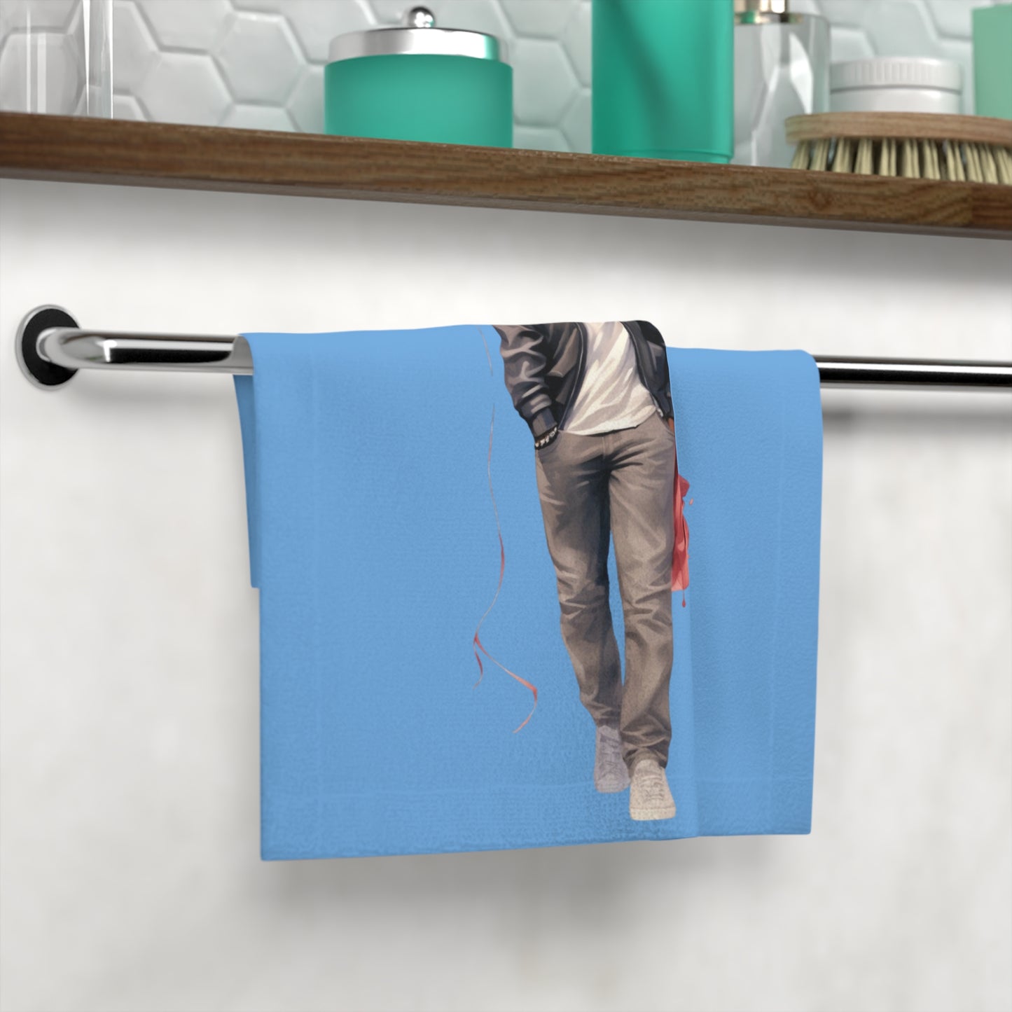 Love Stroll 2-Face Towel