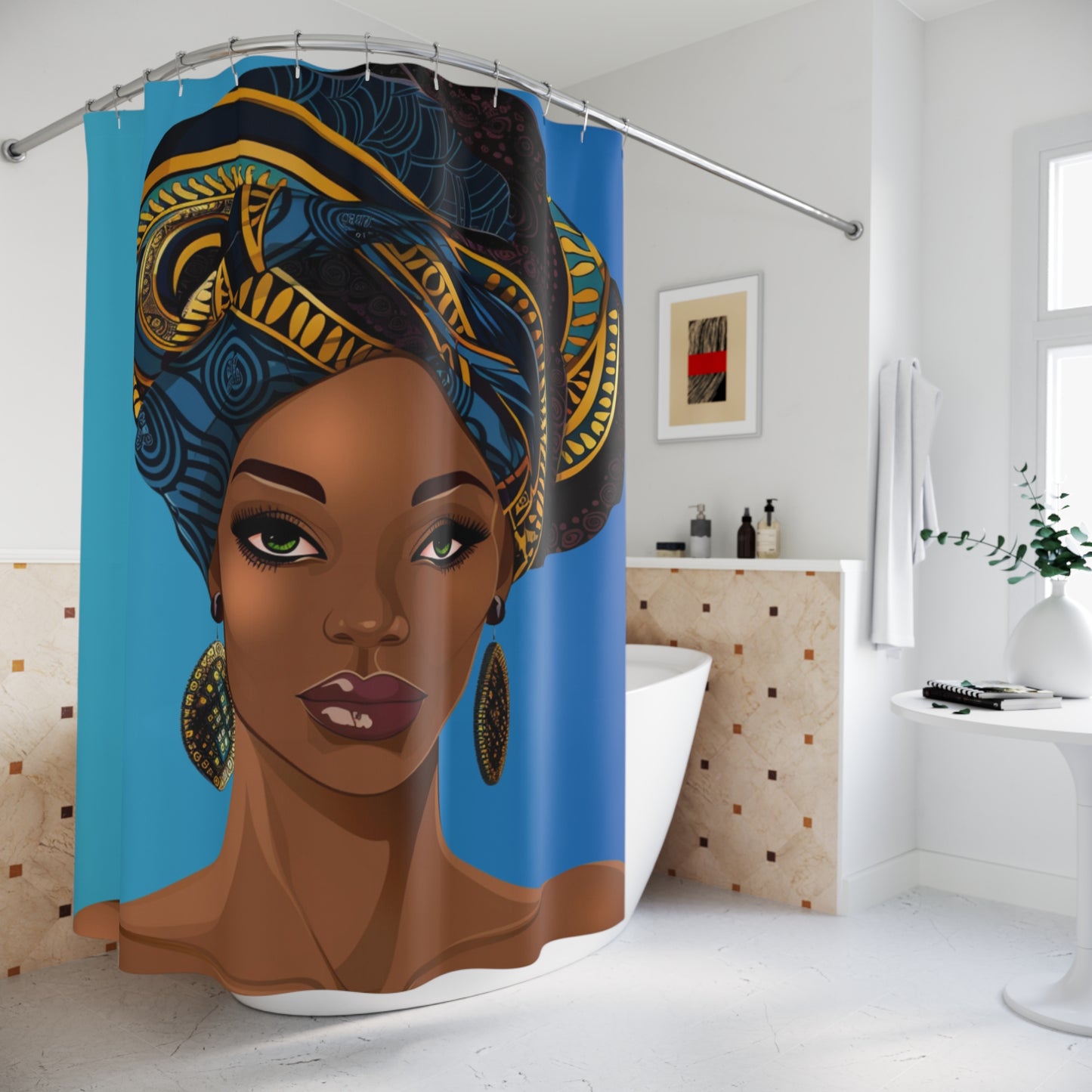 Queen 6-Shower Curtains