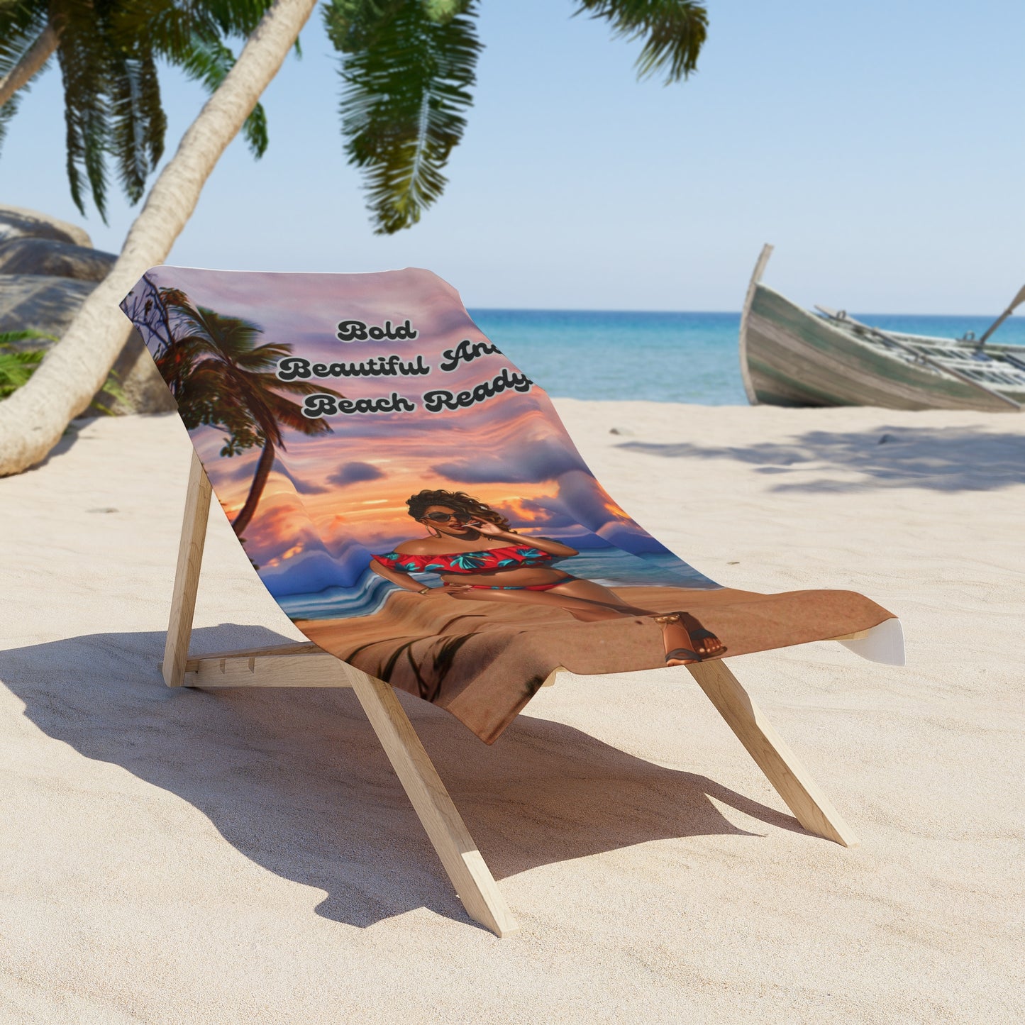 Bold Beautiful And Beach Ready Beach Towel