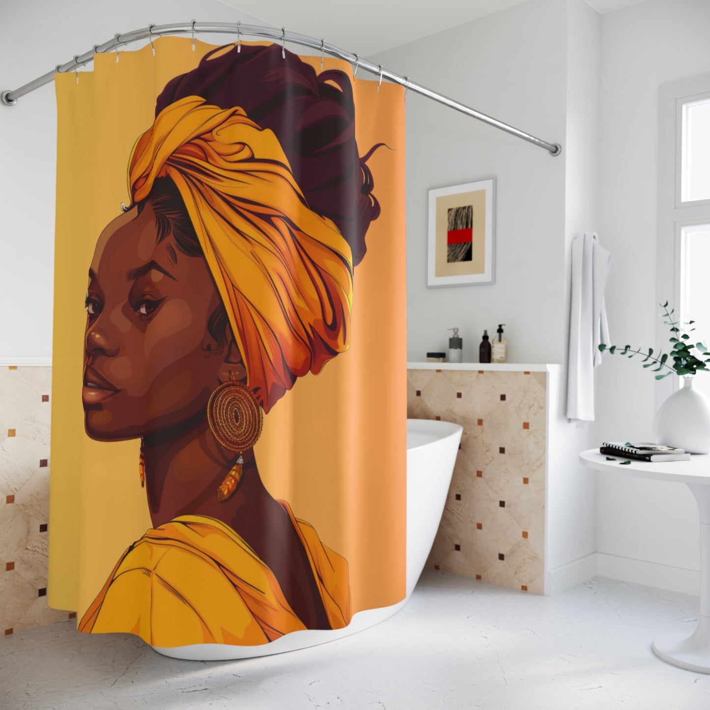 Queen 3-Shower Curtains