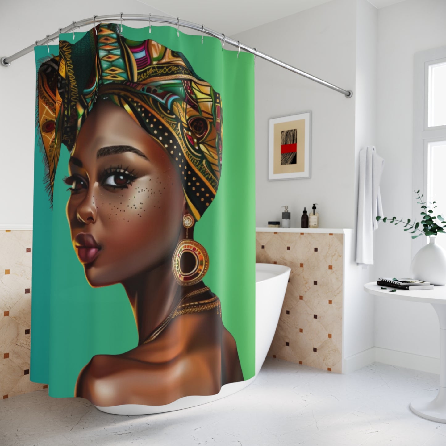 Queen 5-Shower Curtains