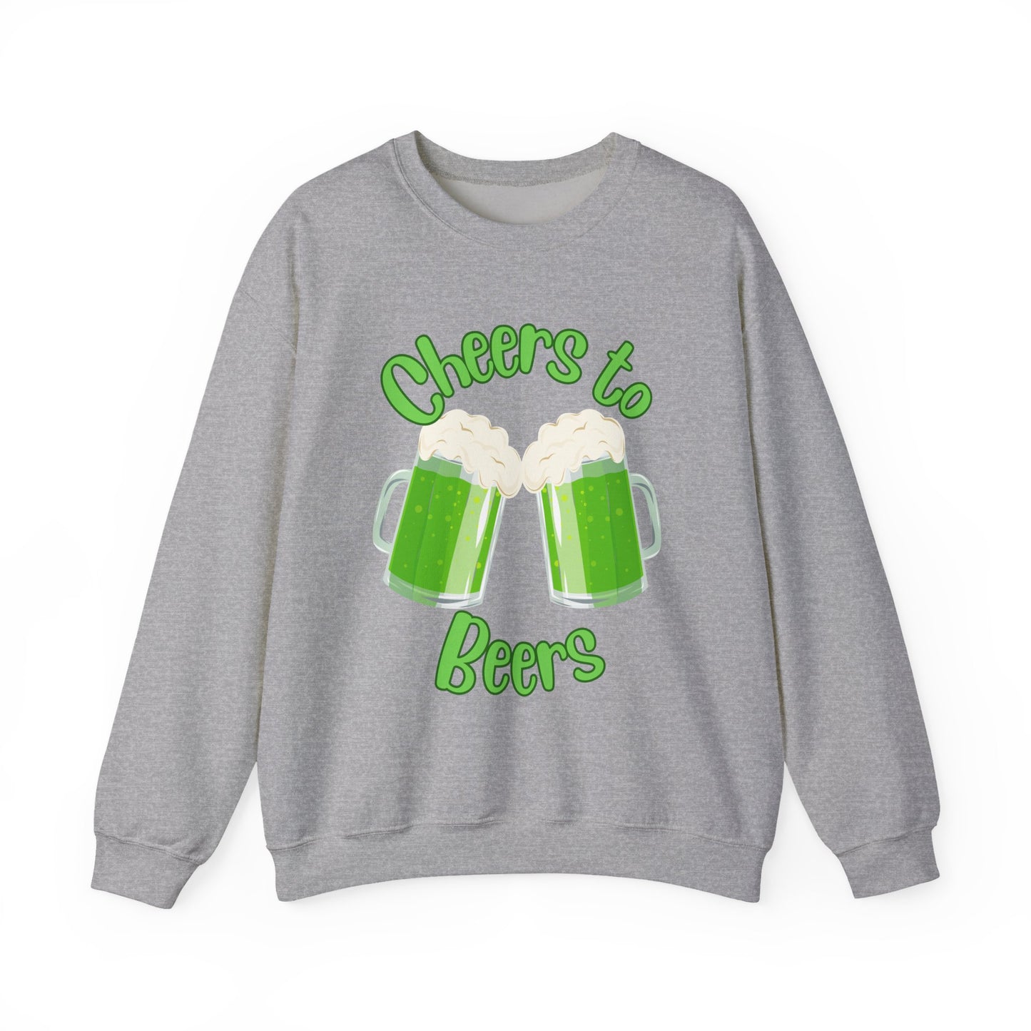 Cheers to Beers Sweatshirt-St. Patrick's Day