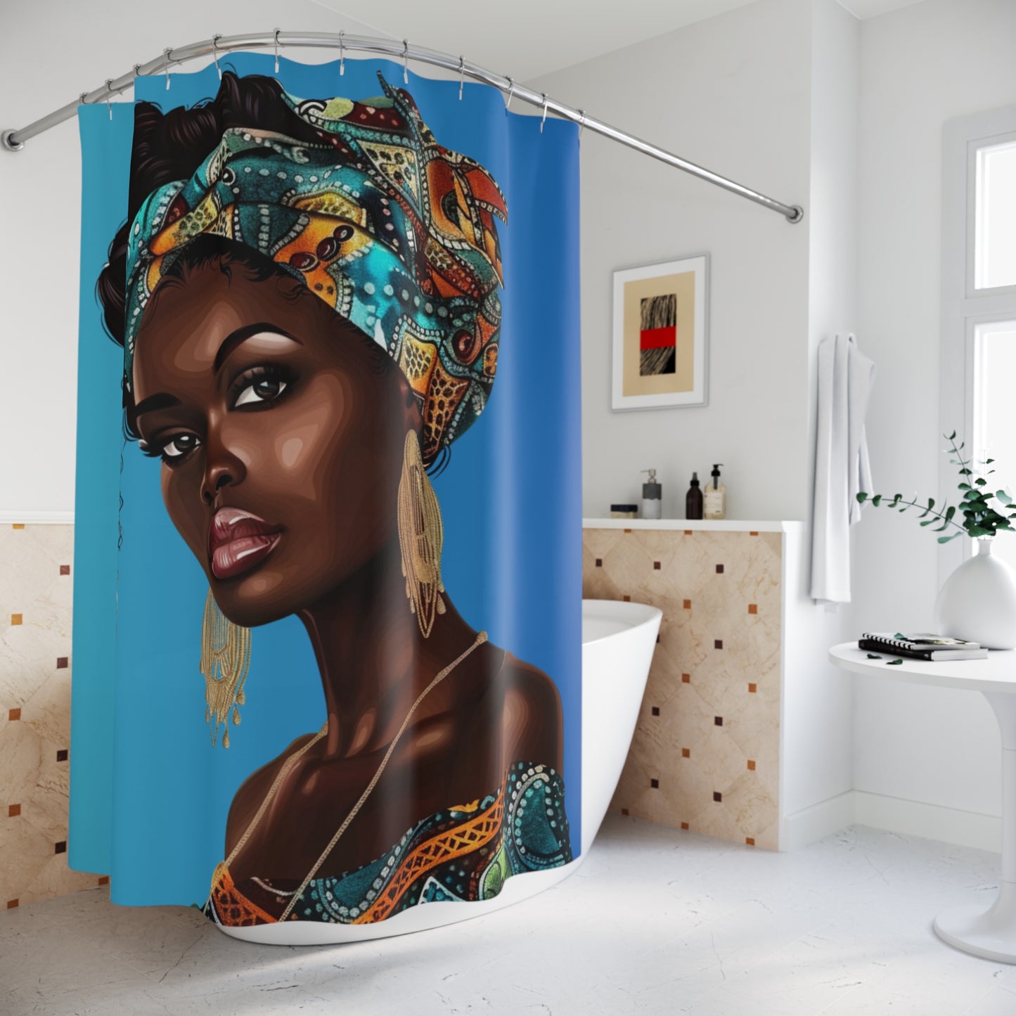 Queen 13-Shower Curtains
