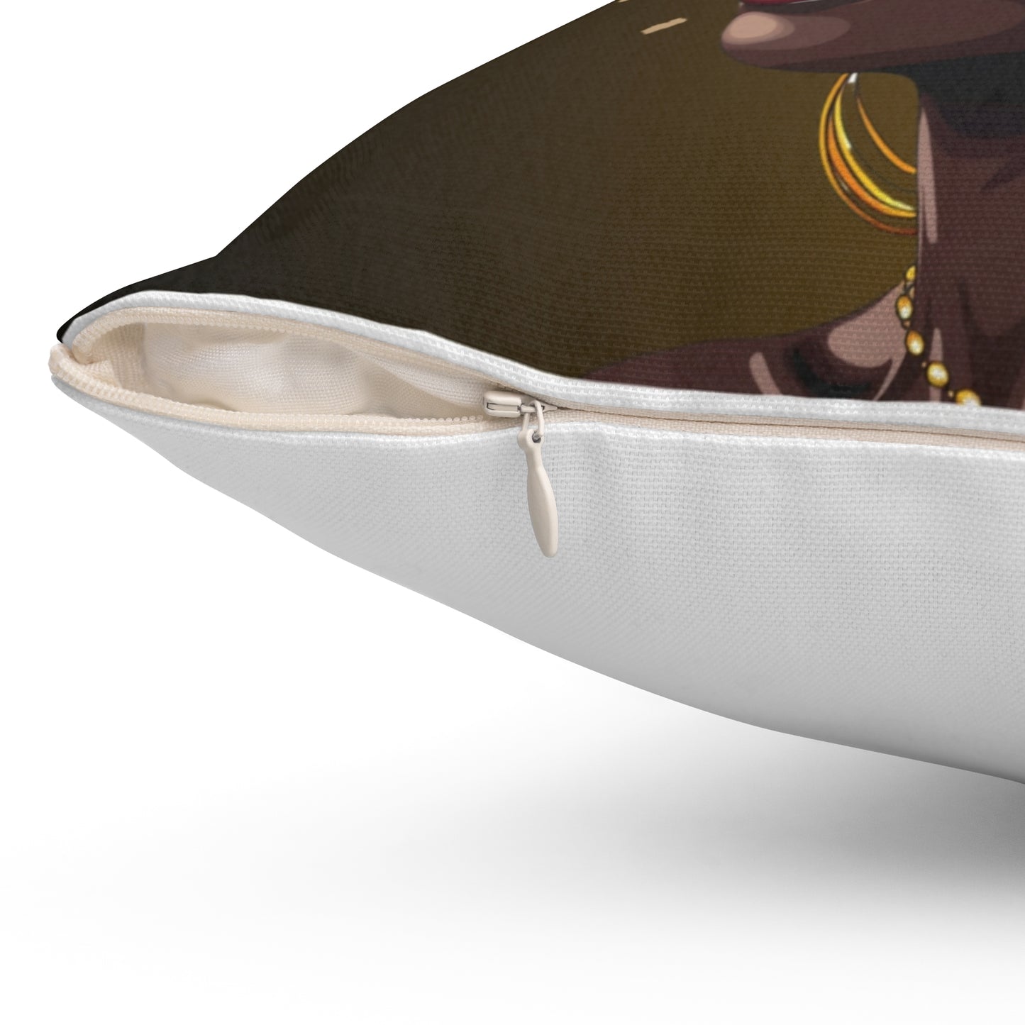 Star-Spun Polyester Square Pillow