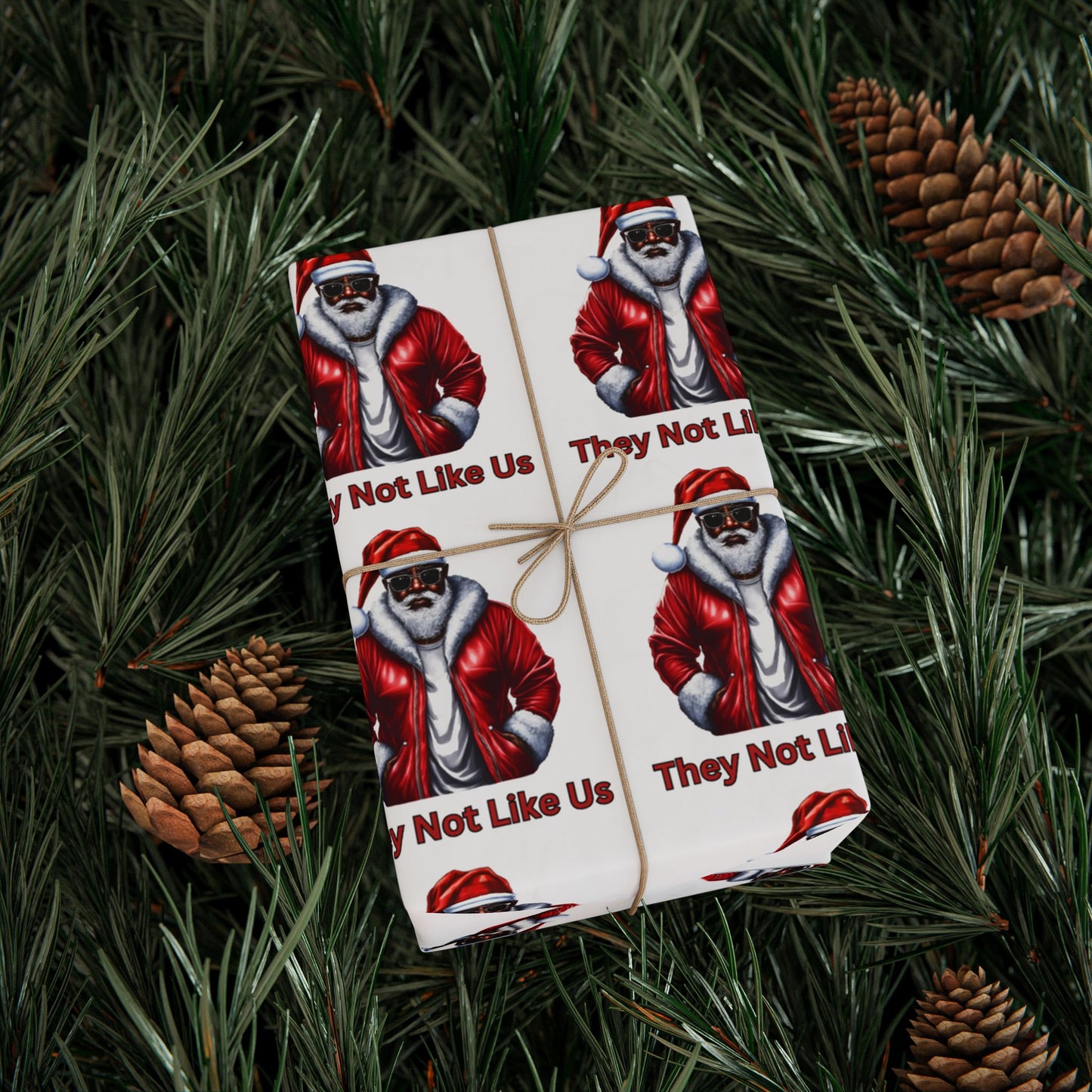 They Not Like Us (White) Wrapping Paper