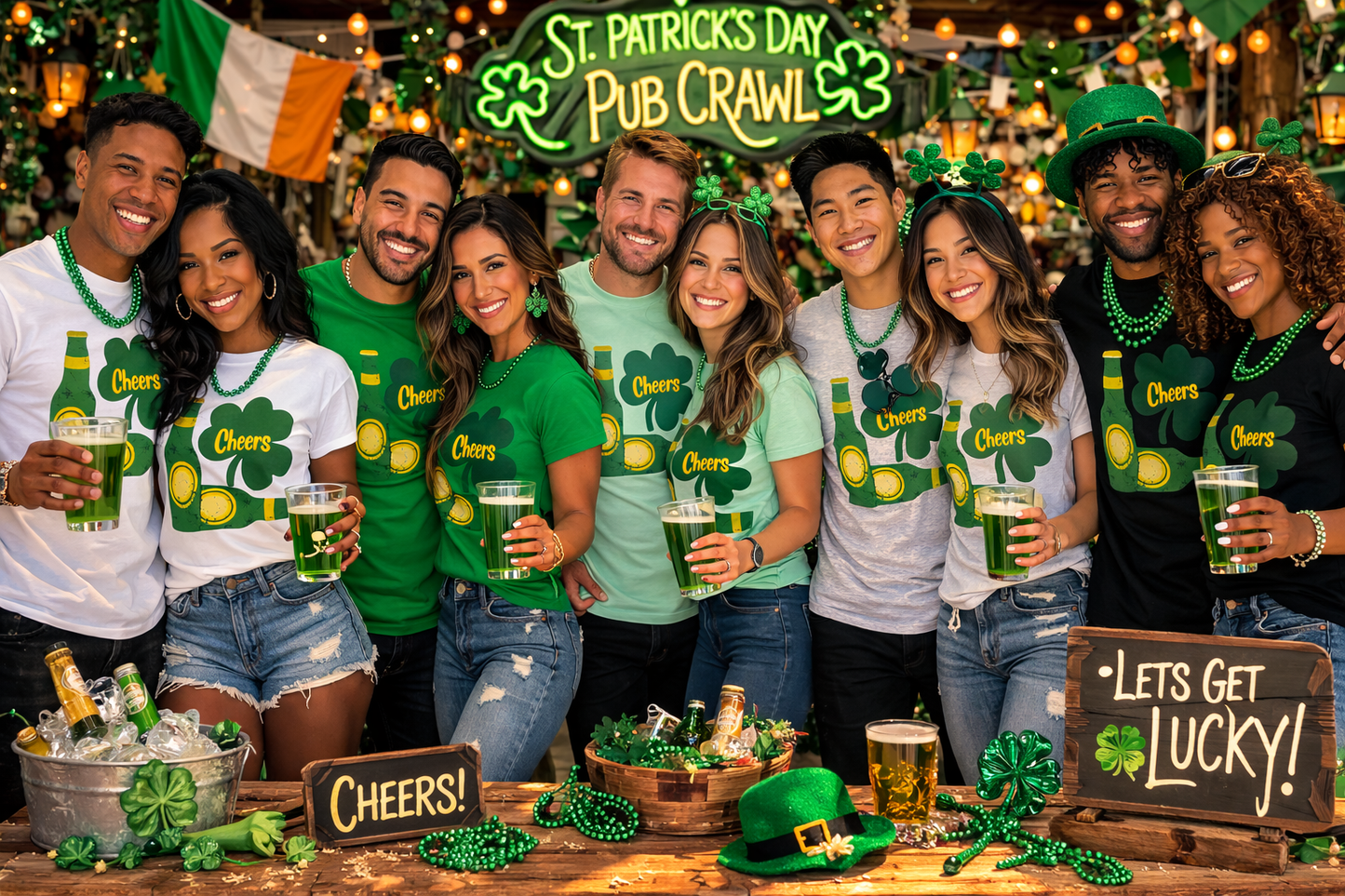 Cheers St. Patrick's Day T-Shirt — 2