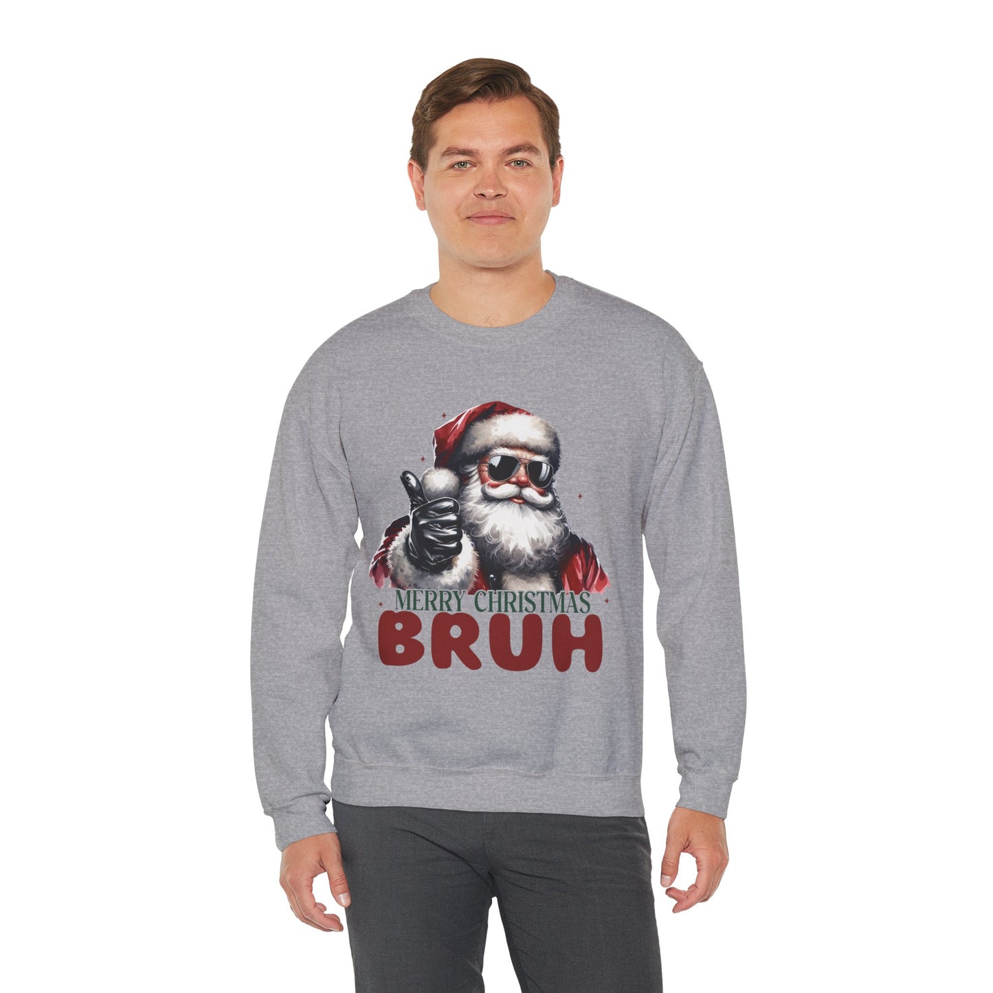 Merry Christmas Bruh Sweatshirt