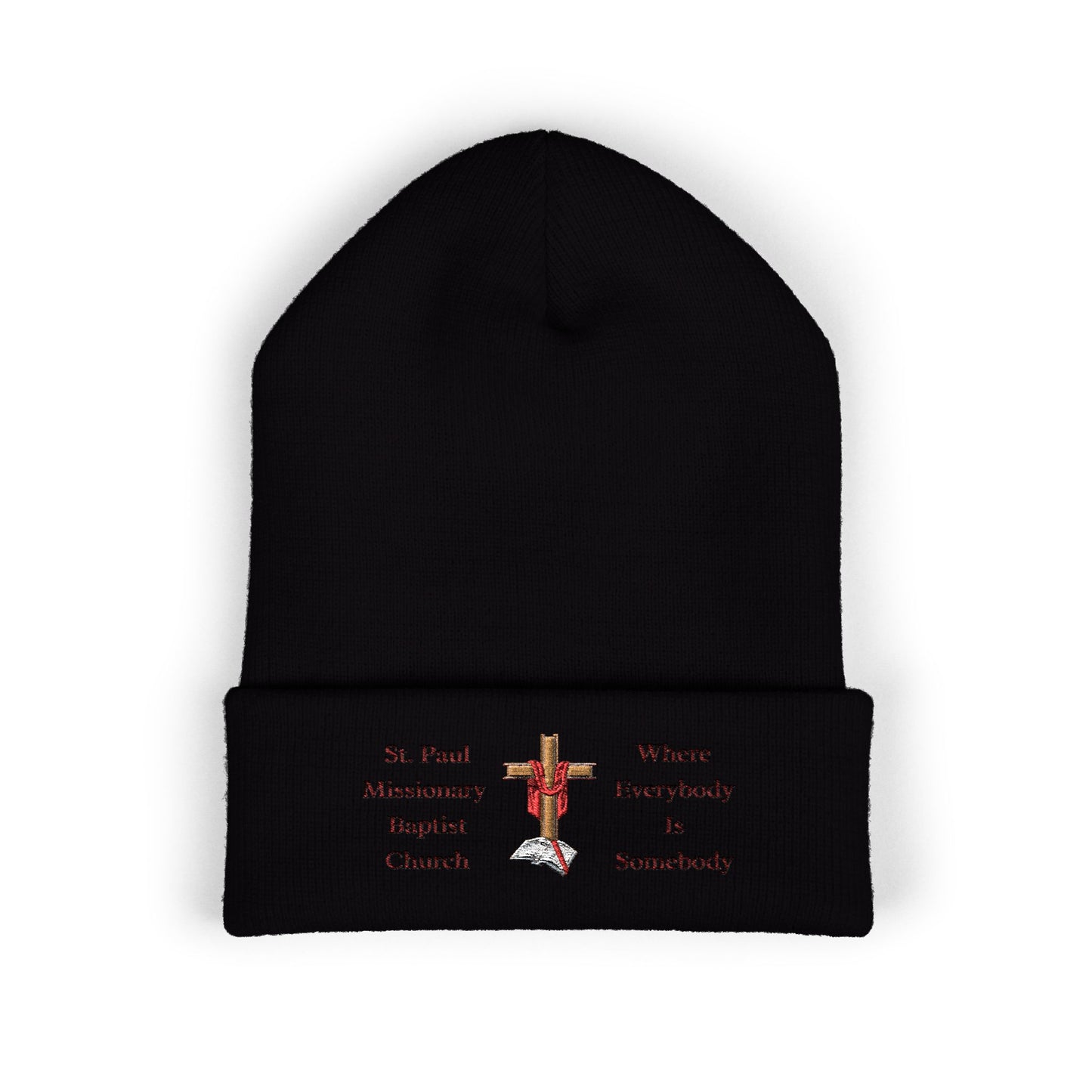 Church Classic Embroidered Cuffed Beanie