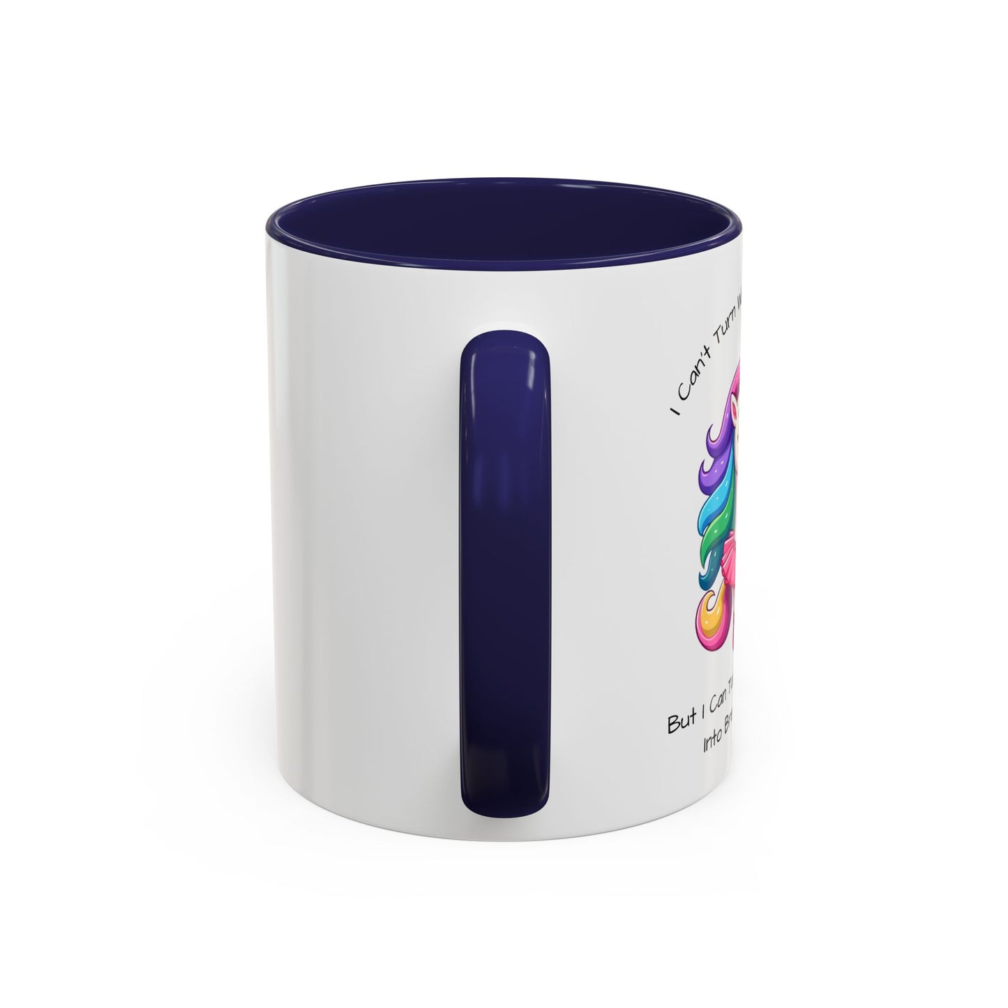 Cookies Into Breakfast-Accent Coffee Mug (11, 15oz) (Pink)