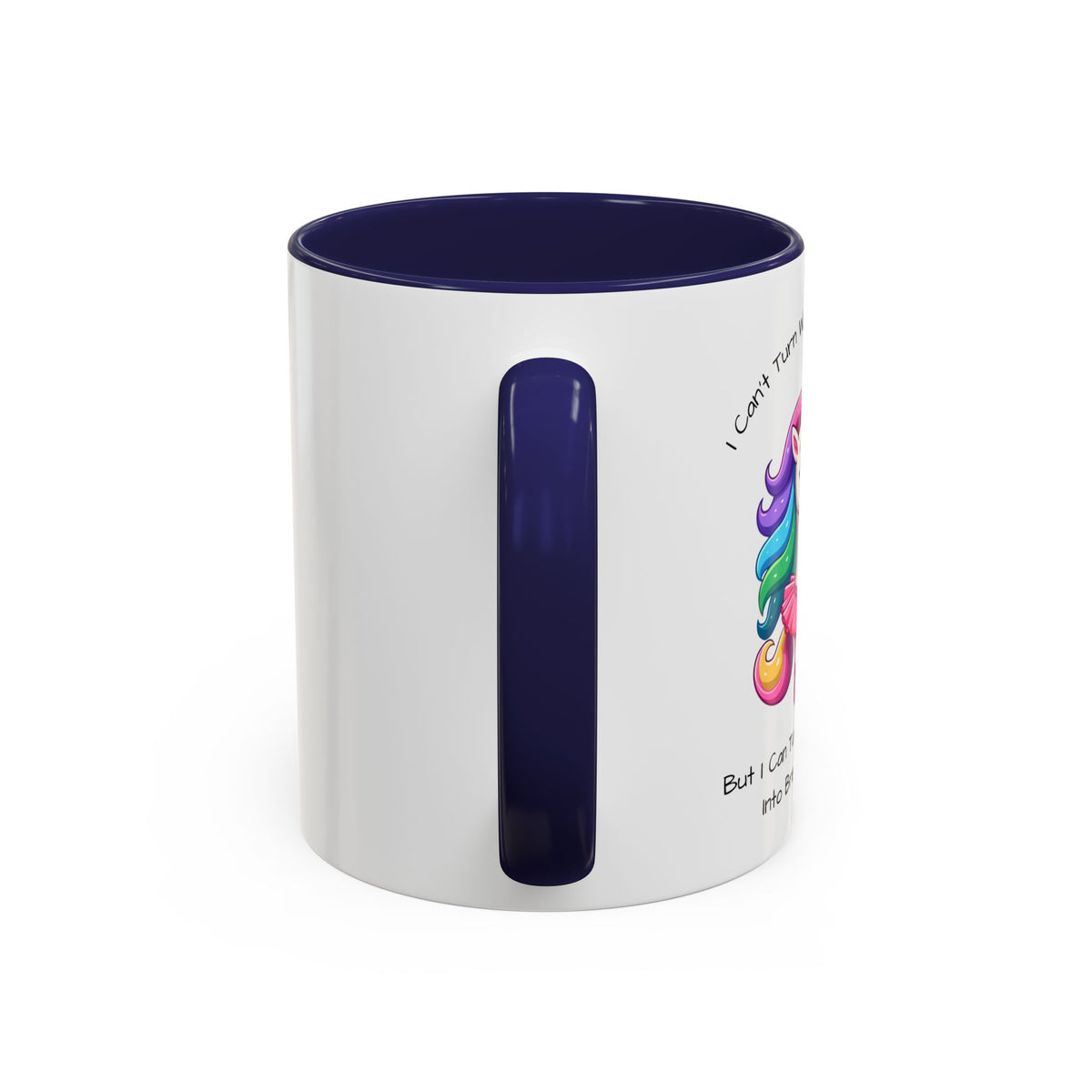 Cookies Into Breakfast-Accent Coffee Mug (11, 15oz) (Pink)