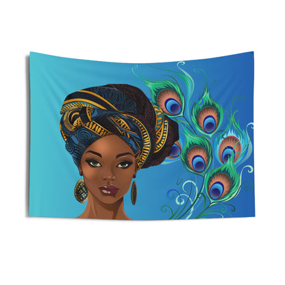 Queen Peacock Indoor Wall Tapestry