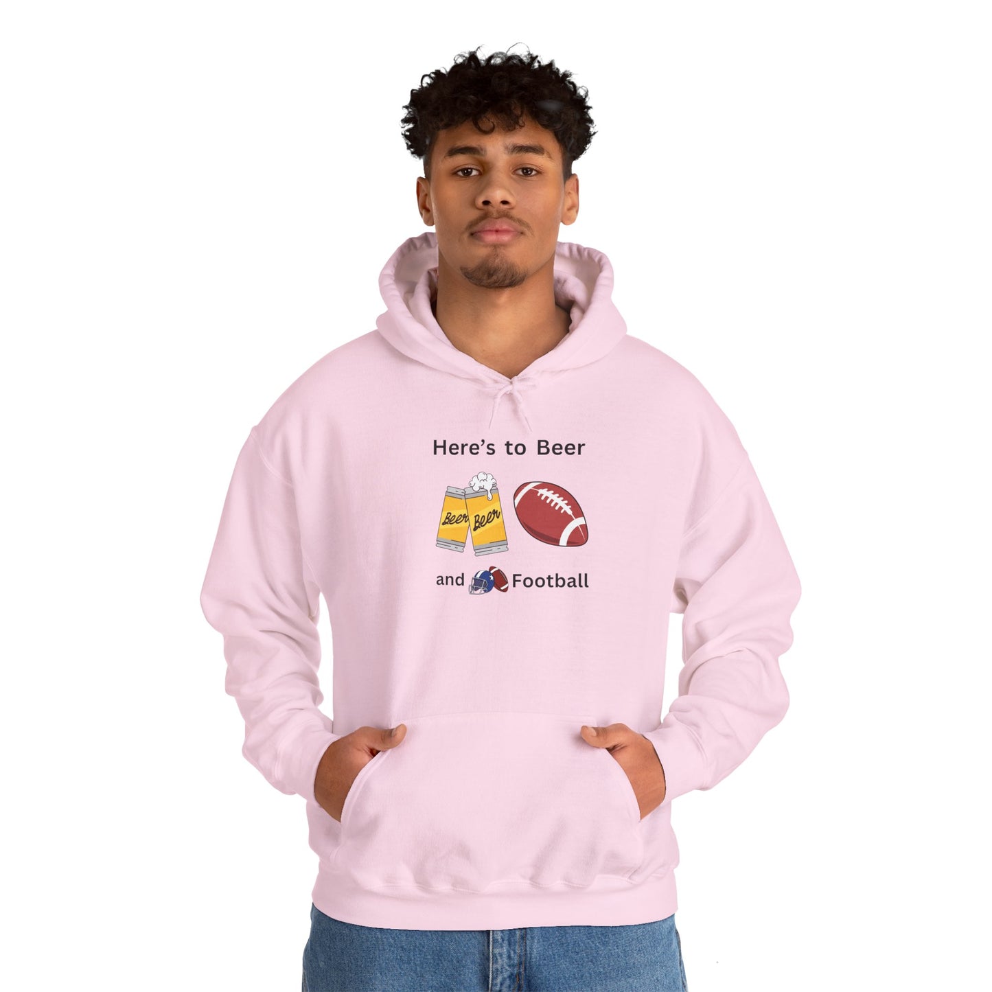 Beer and Football-Hoodie