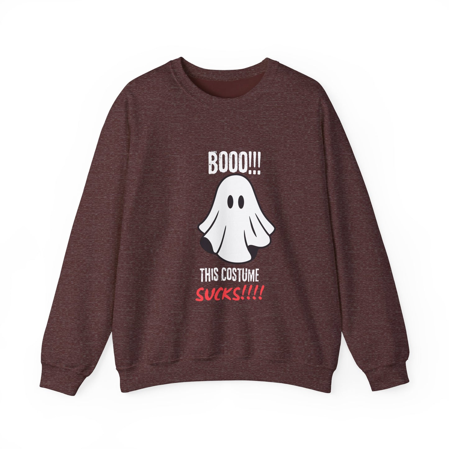 Boo Costume Sucks-Black-Sweatshirt