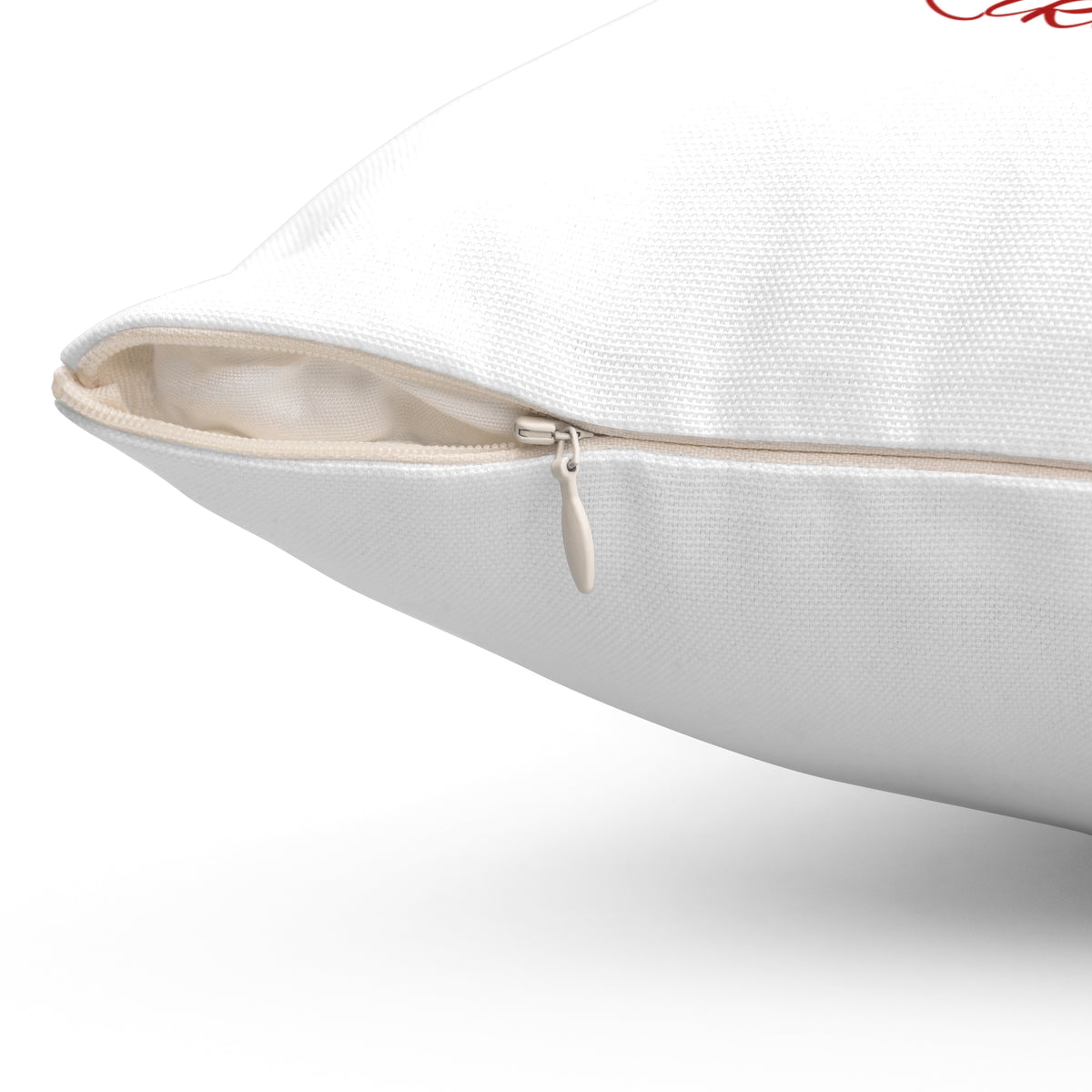 They Not Like Us 4- (White) Spun Polyester Square Pillow