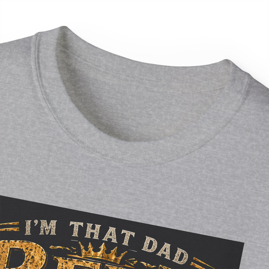 "I'm That Dad, Reel Legend" Graphic Tee-Fishing Dad T-Shirt