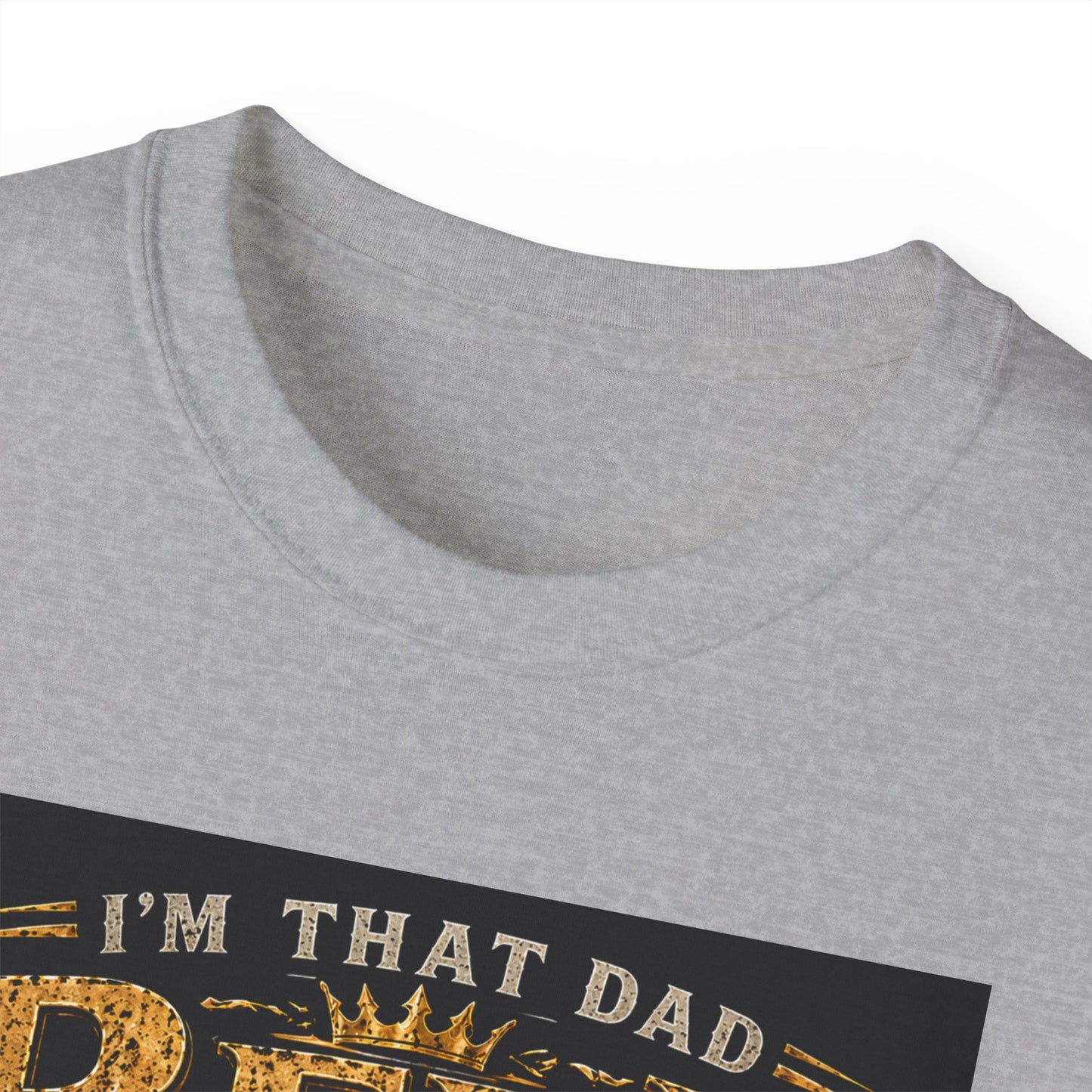 "I'm That Dad, Reel Legend" Graphic Tee-Fishing Dad T-Shirt