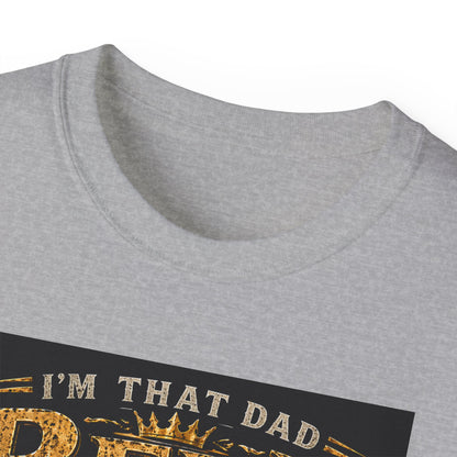 "I'm That Dad, Reel Legend" Graphic Tee-Fishing Dad T-Shirt