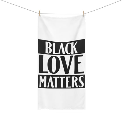 Black Love Matters-Mink-Cotton Towel