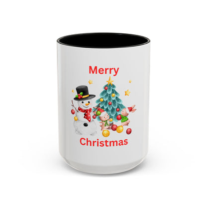 Snowman w Christmas Tree