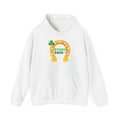 St. Patrick’s Horseshoe Hoodie - “I Pinch Back” Lucky Shamrock Sweatshirt