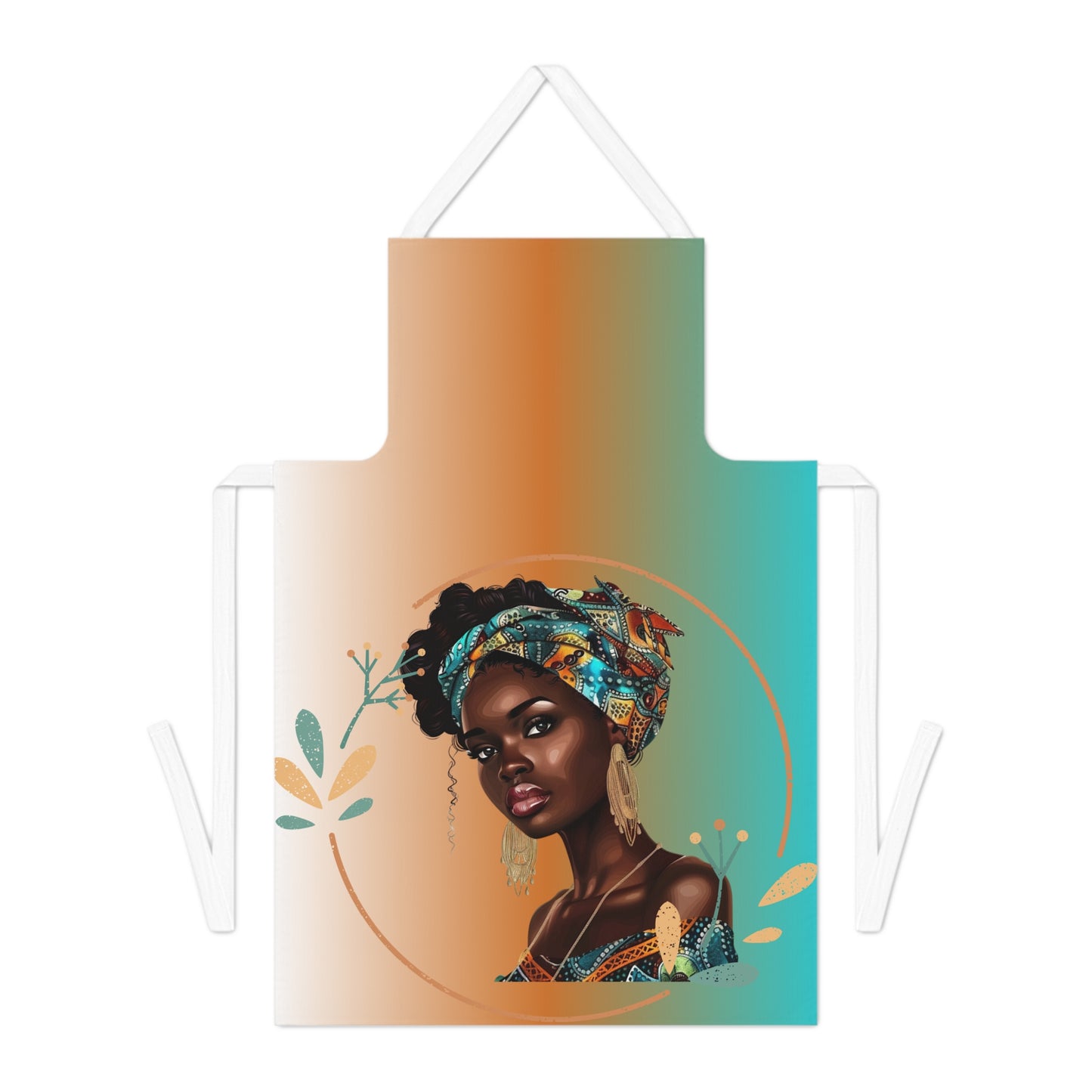 Queen Teal Adult Apron