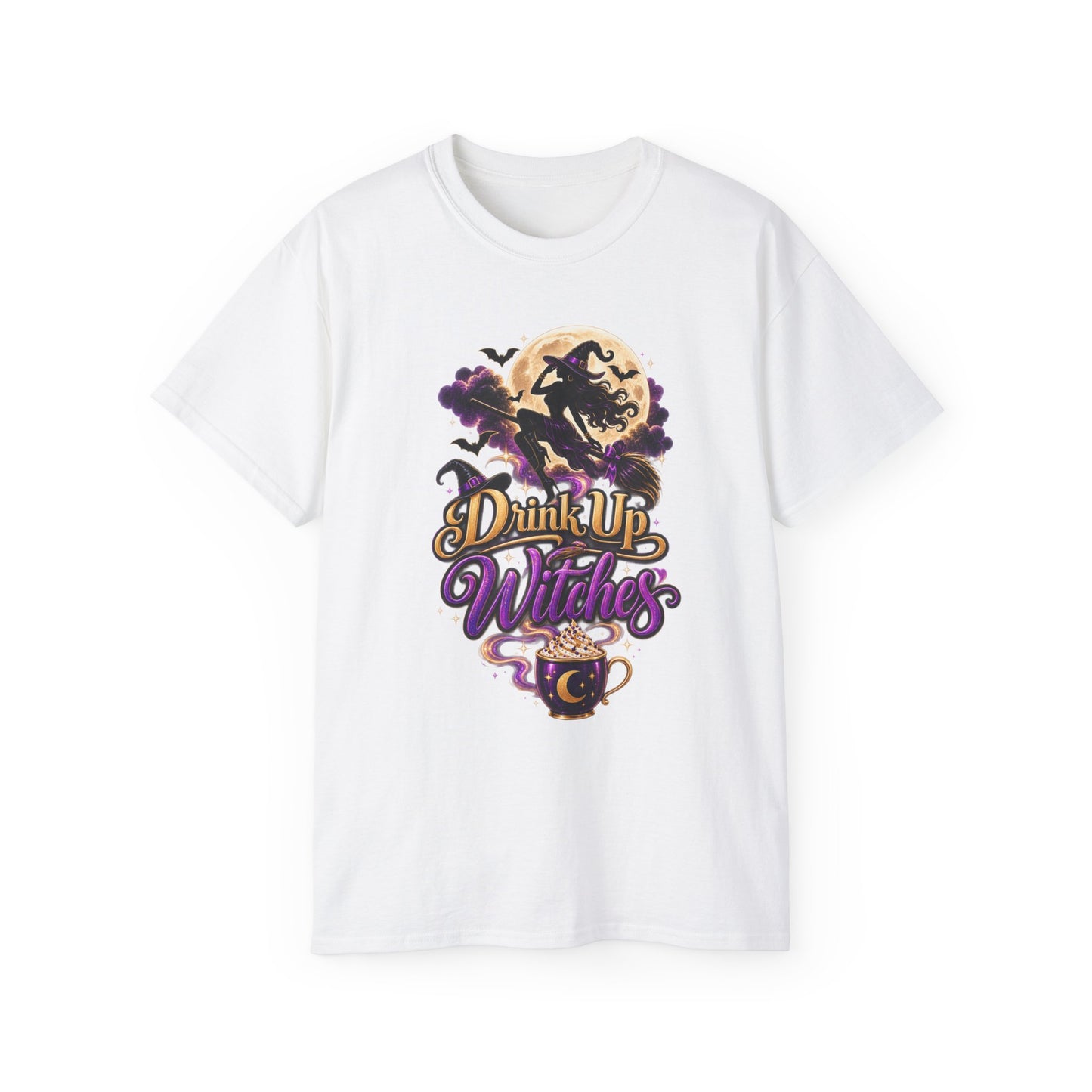 Drink Up Witches-bougie Cotton Tee