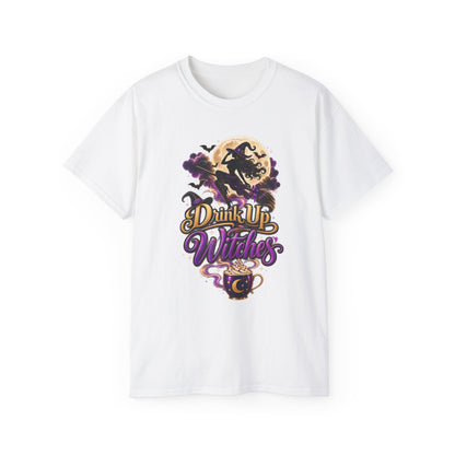 Drink Up Witches-bougie Cotton Tee