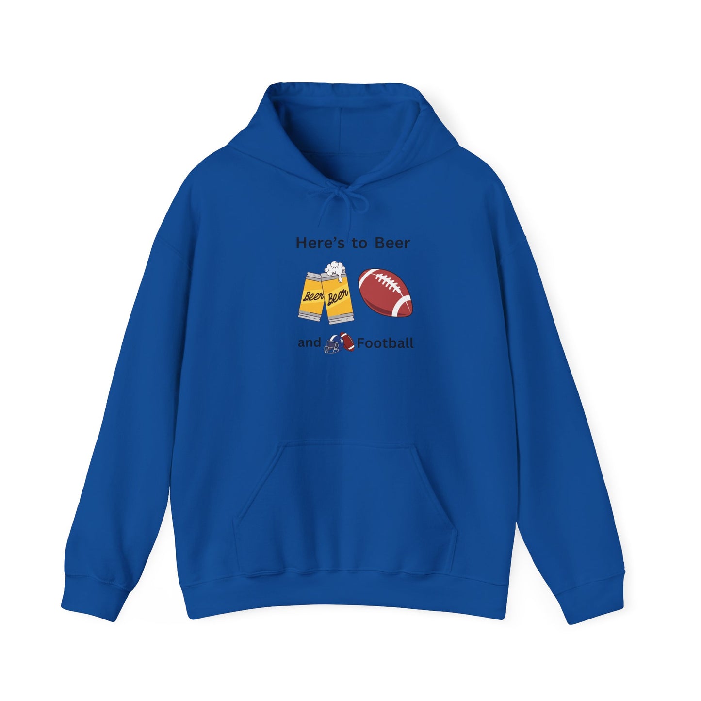 Beer and Football-Hoodie