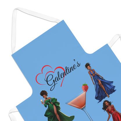 Galentine's Day Girls Club-Adult Apron (AOP)