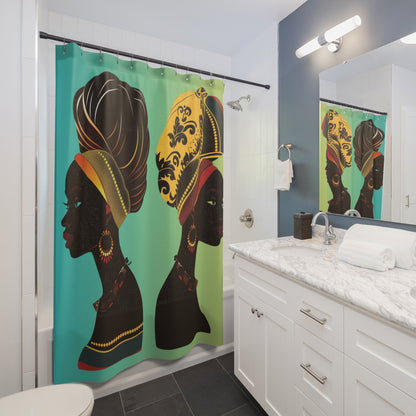 Queen 4-Shower Curtains