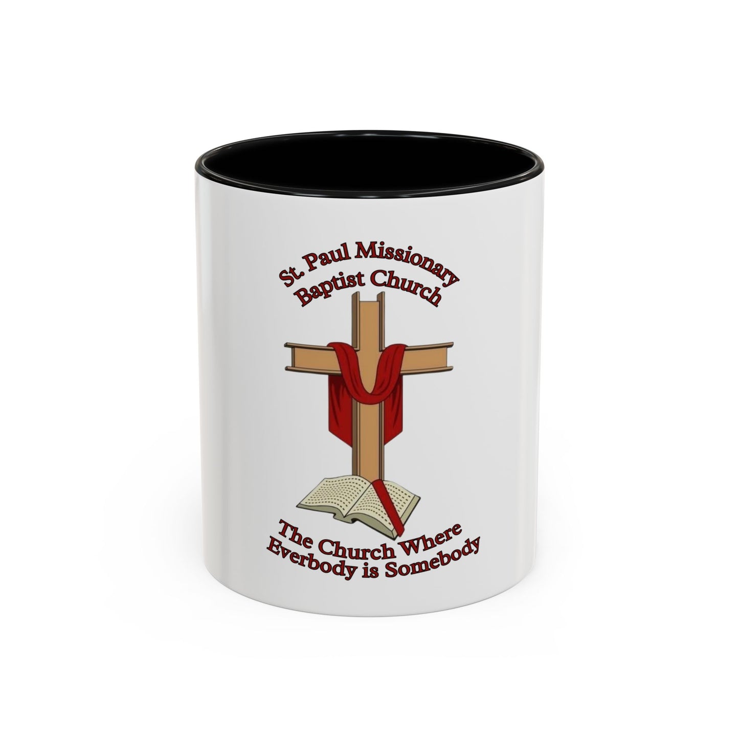 St. Paul Missionary Baptist Church Coffee Mug - Black