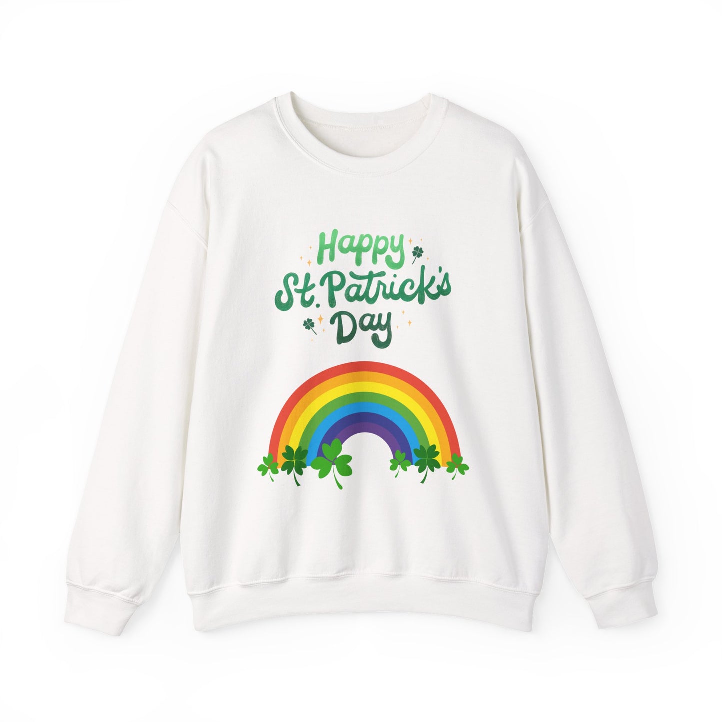 Happy St. Patrick's Day Rainbow Sweatshirt