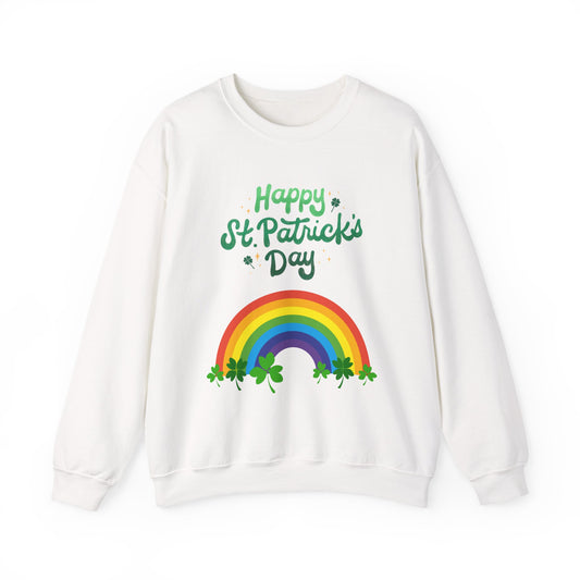 Happy St. Patrick's Day Rainbow Sweatshirt