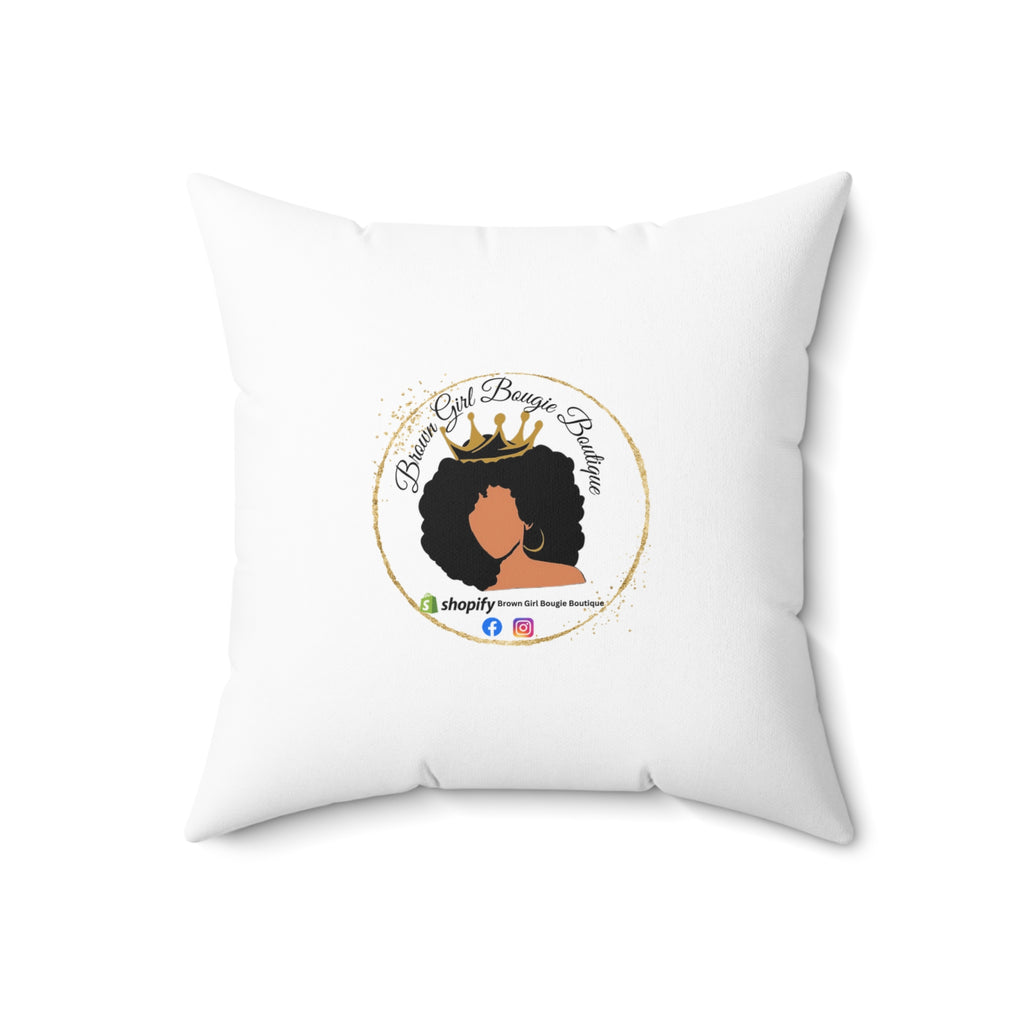 Moon-Spun Polyester Square Pillow