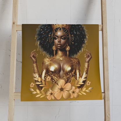 Golden Goddess-Hand Towel