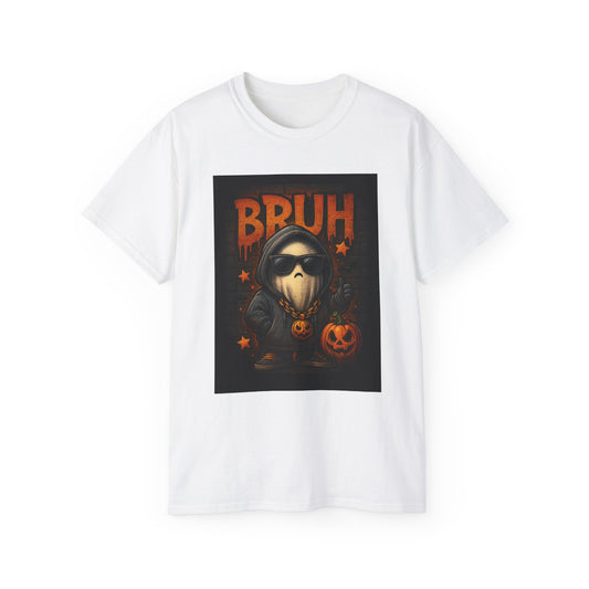 Bruh Cotton Tee (Brick Wall)